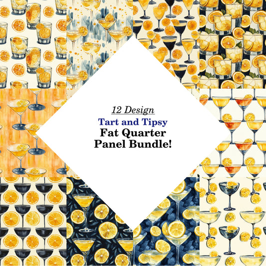 Tart and Tipsy Fat Quarter Bundle