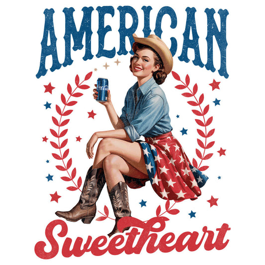 Retro 4th of July Fabric Panel 10