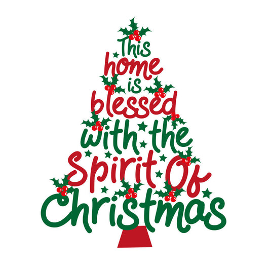 This Home is Blessed Fabric Panel 1
