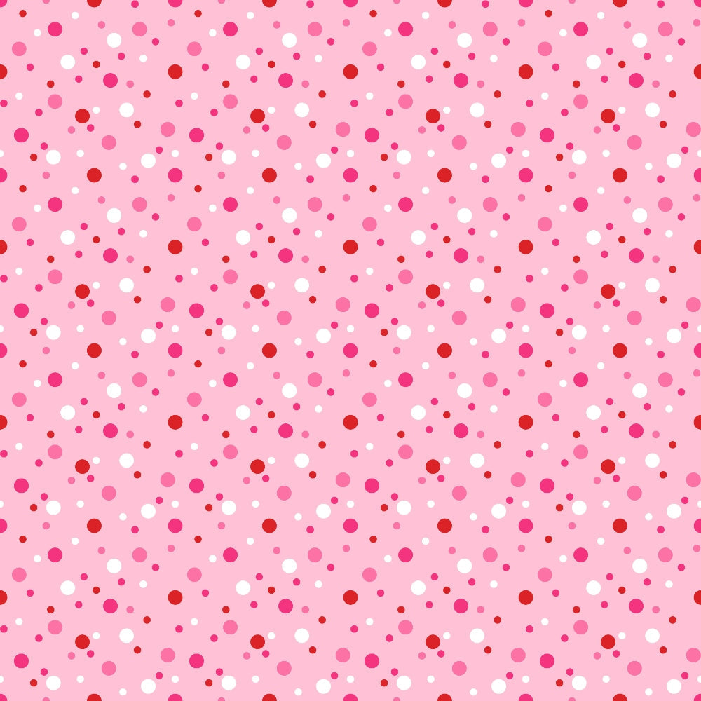 Daily Deal: Confetti Dots Pattern 6 Quilting Cotton Fabric - 118" x 0.5 Yards"