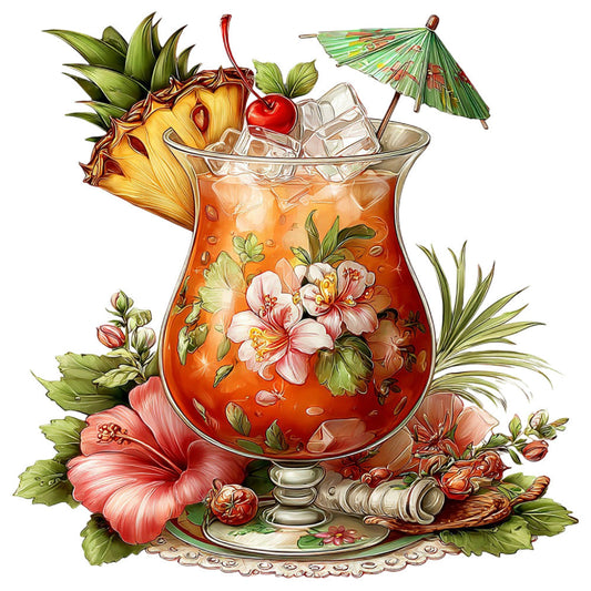 Whimsical Summer Fabric Panel 19