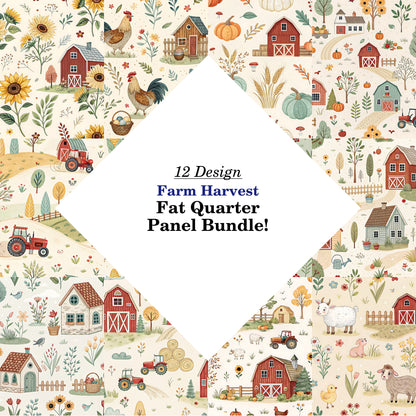 Farm Harvest Fat Quarter Bundle