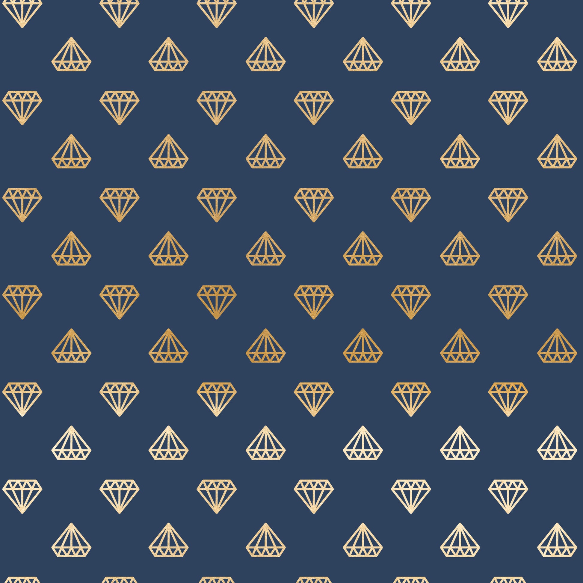 navy blue, gold, geometric diamonds, celebration pattern, quilting cotton, fabric panel, repeating motifs, luxury aesthetic, elegant design, geometric shapes, metallic accents, sophisticated palette, structured pattern, faceted gems, orderly arrangement, premium fabric, craft material, sewing supplies