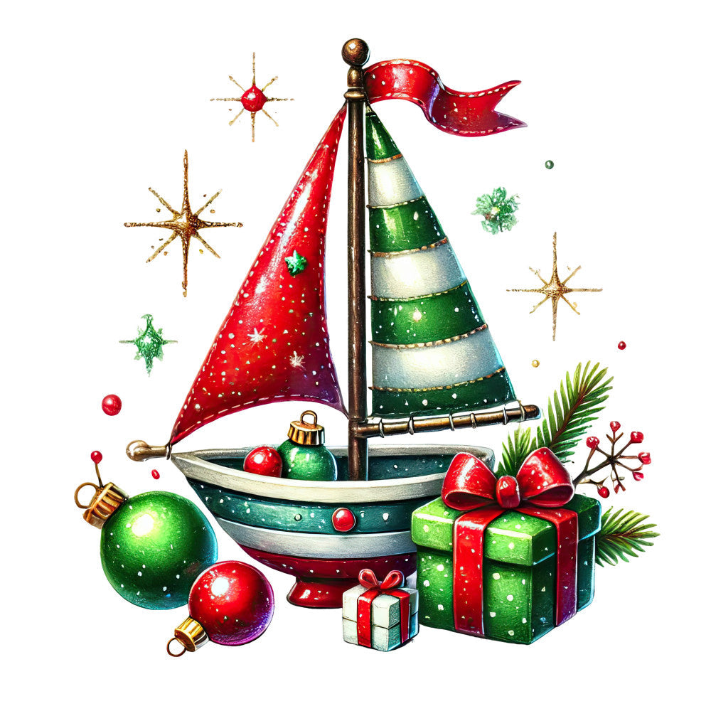 Christmas Toys Fabric Panel 25