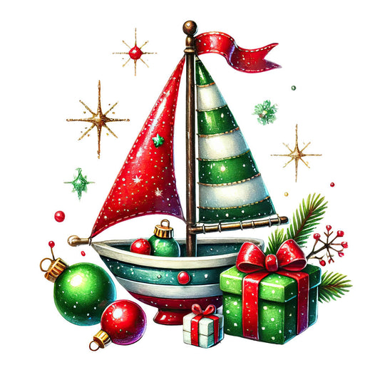 Christmas Toys Fabric Panel 25