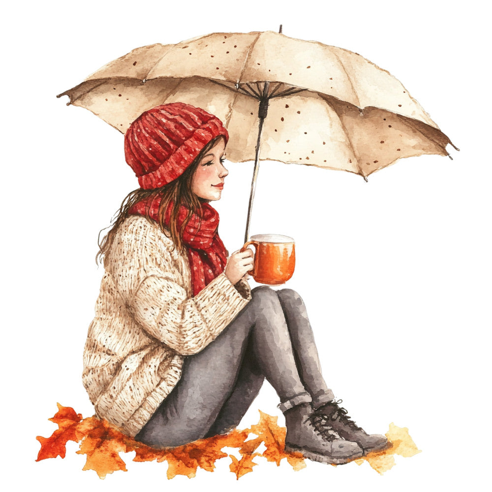 Rainy October Fabric Panel 11