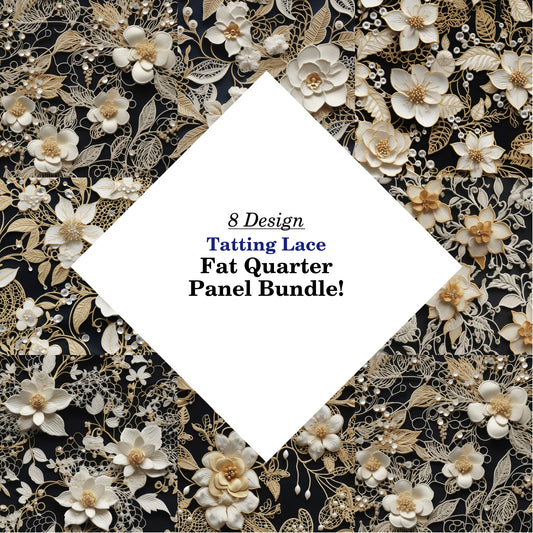 Tatting Lace Fat Quarter Bundle