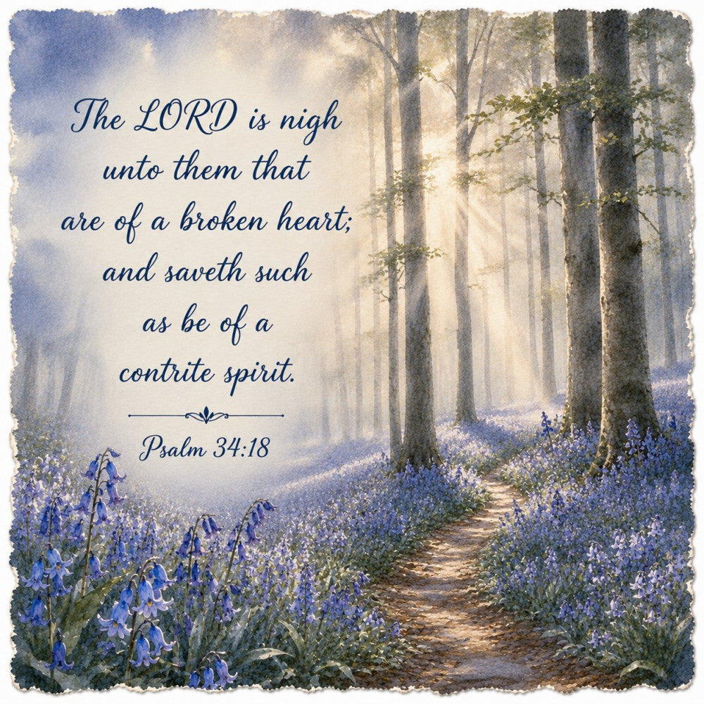 Inspirational Verses Fabric Panel 98