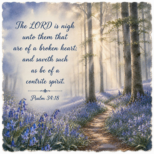 Inspirational Verses Fabric Panel 98