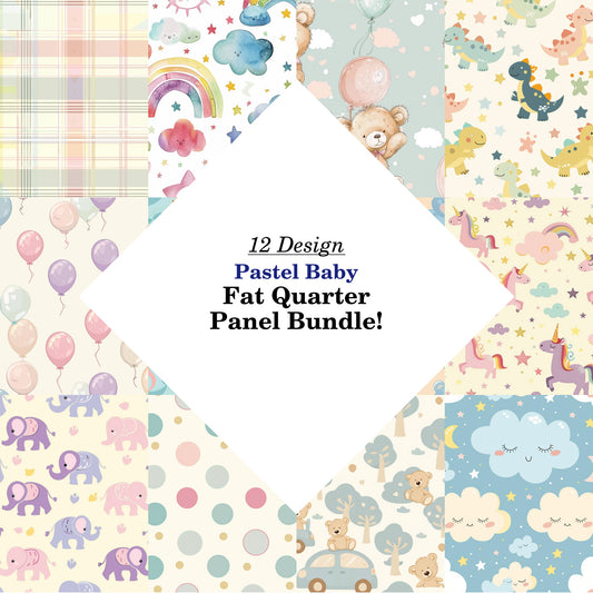 Pastel Baby Fat Quarter Bundle