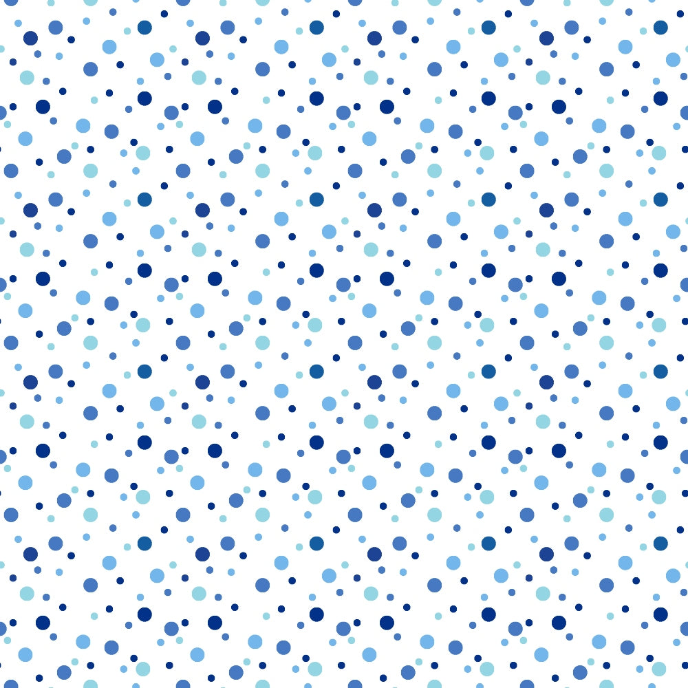 Daily Deal: Confetti Dots Pattern 7 Quilting Cotton Fabric - 45" x 2 Yards"
