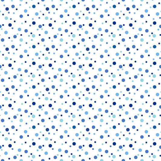 Daily Deal: Confetti Dots Pattern 7 Quilting Cotton Fabric - 45" x 2 Yards"