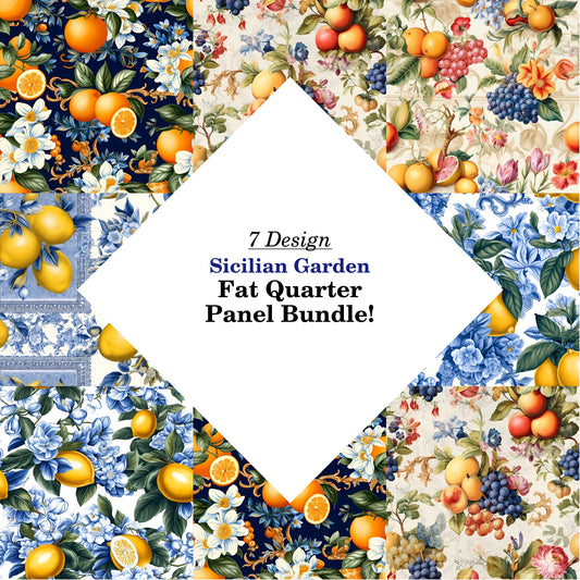 Sicilian Garden Fat Quarter Bundle