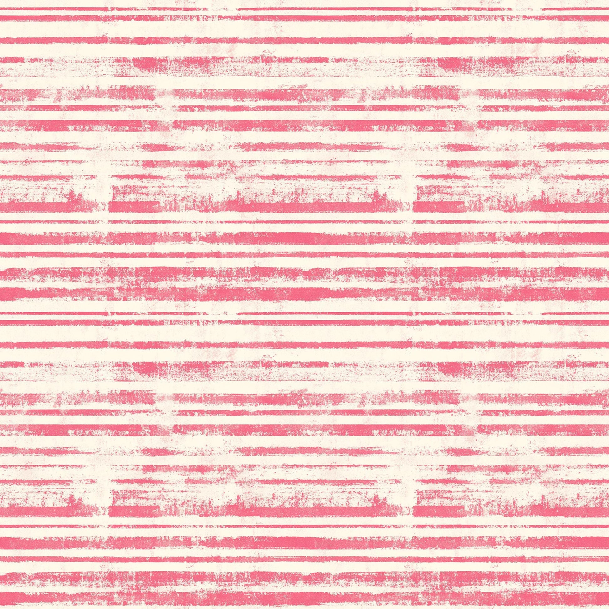 pink, cream, white, distressed stripes, horizontal stripes, vintage style, weathered texture, grunge effect, faded appearance, quilting cotton, fabric panel, shabby chic, worn look, rustic stripes, antique finish, cotton fabric, crafting material, aged pattern