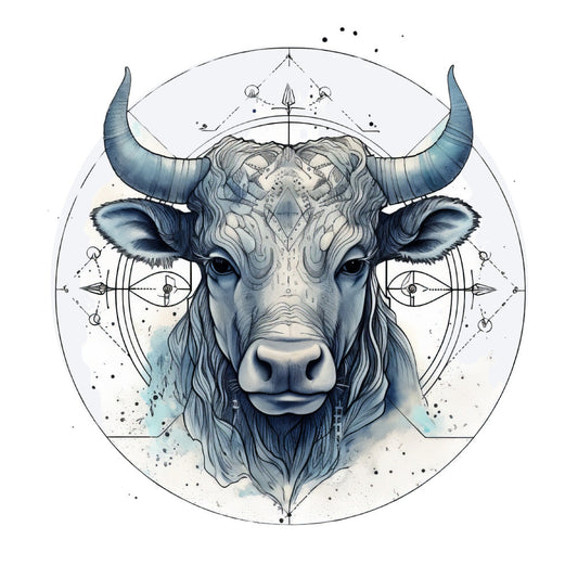 Round Zodiac Signs Fabric Panel 3