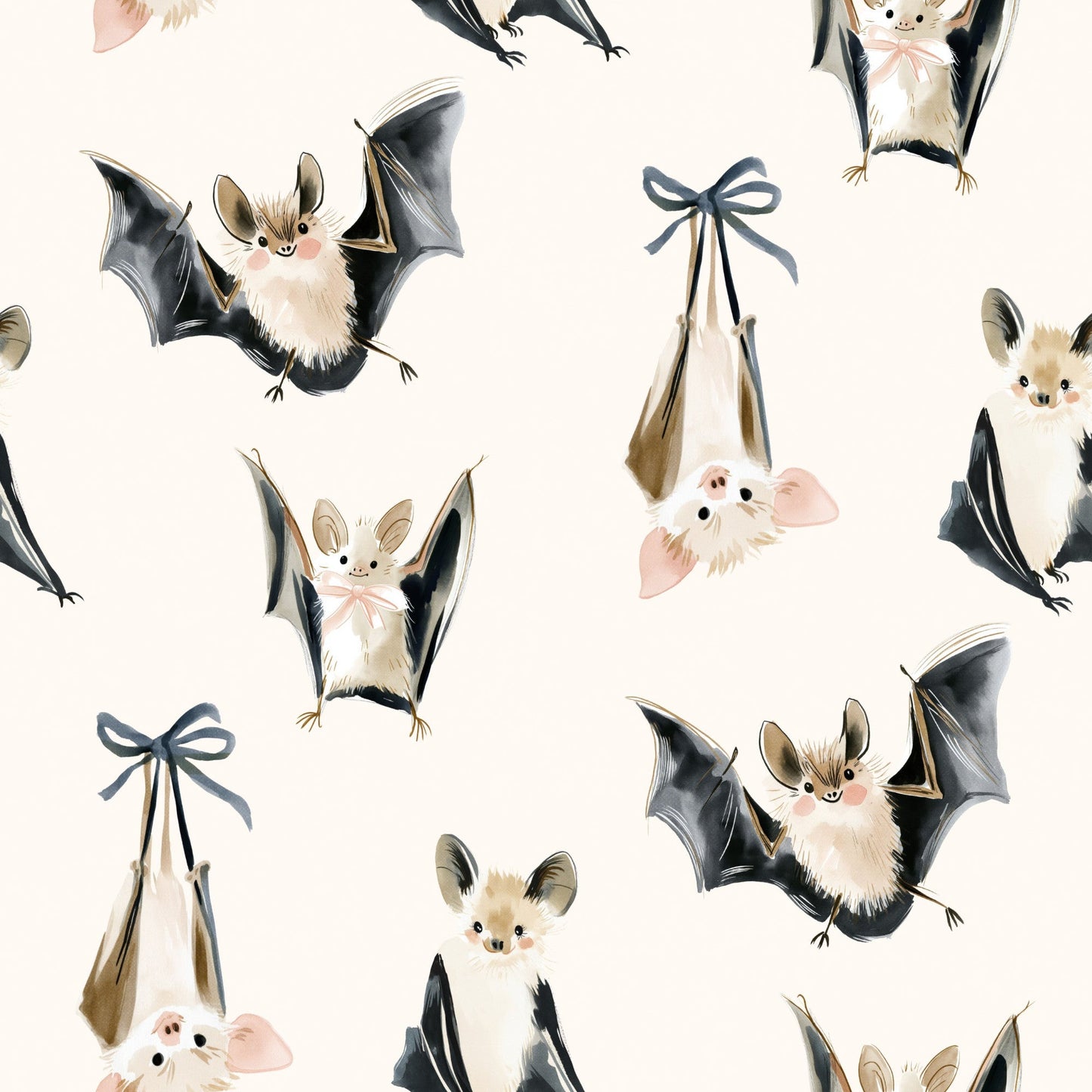 Daily Deal: Whimsical Halloween Pattern 4 Quilting Cotton Fabric - 45" x 0.5 Yards"
