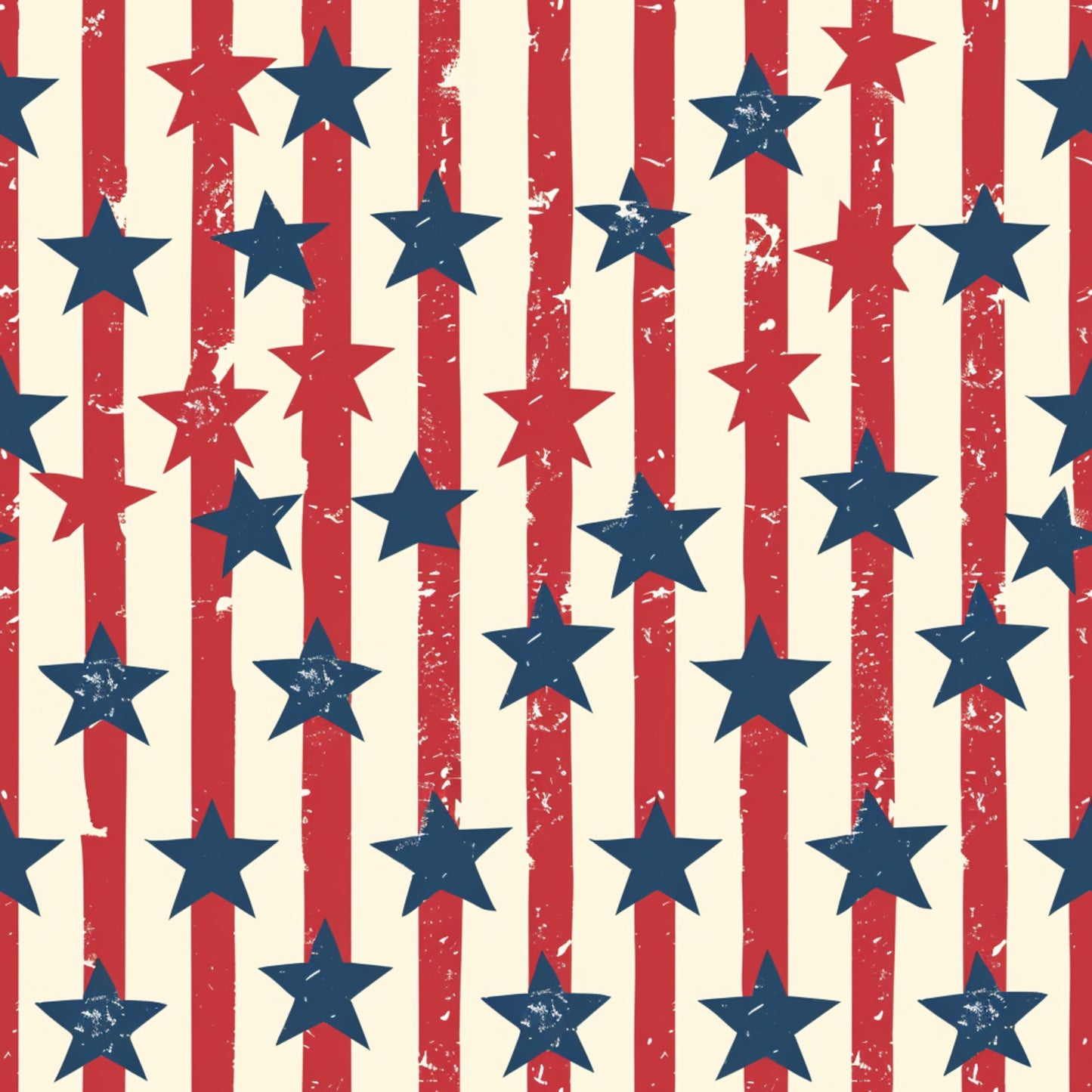 Independence Day Pattern 3 Quilting Cotton Fabric