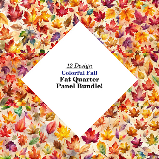 Colorful Fall Fat Quarter Bundle