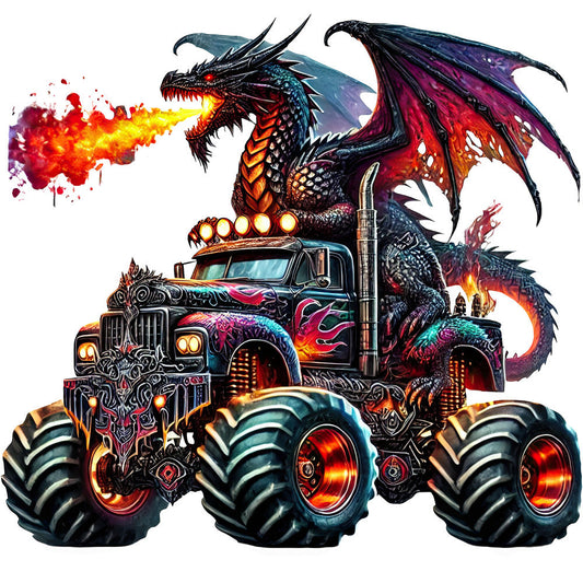 Monster Truck with Monster Fabric Panel 43