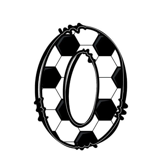 Soccer Alphabet Fabric Panel 26