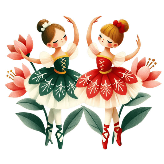 Nutcracker Ballet Fabric Panel 79