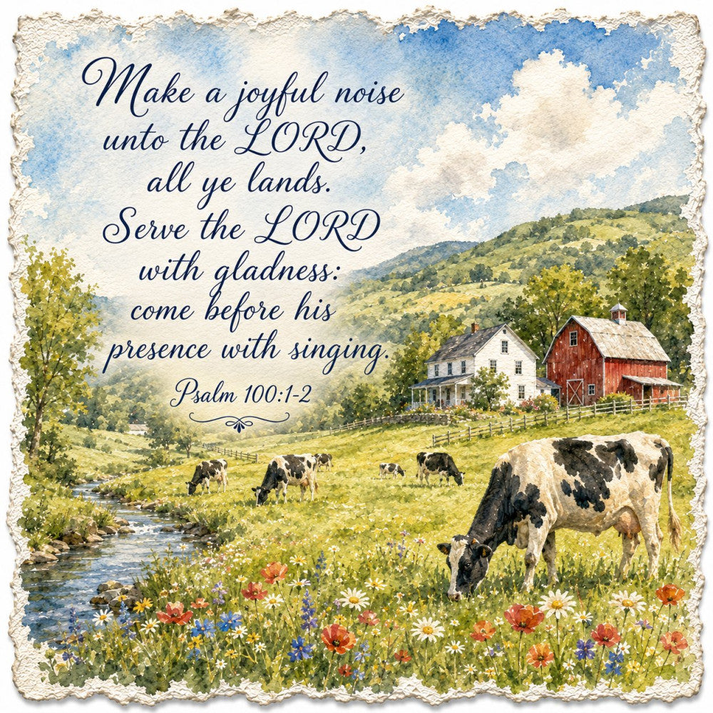 Inspirational Verses Fabric Panel 68