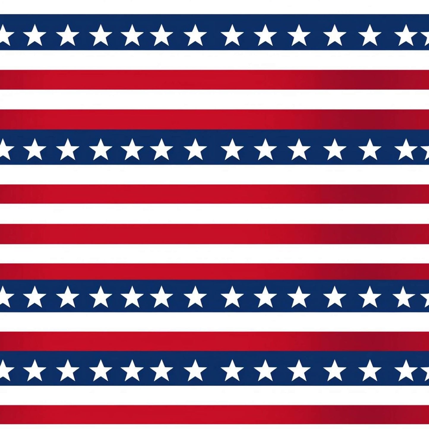 Patriotic Flag Stripes Pattern 1 Quilting Cotton Fabric