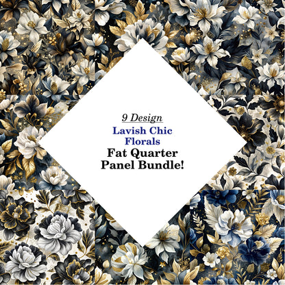 Lavish Chic Florals Fat Quarter Bundle