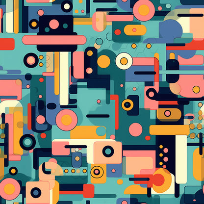 Groovy Boho Hippie Pattern 9 Quilting Cotton Fabric