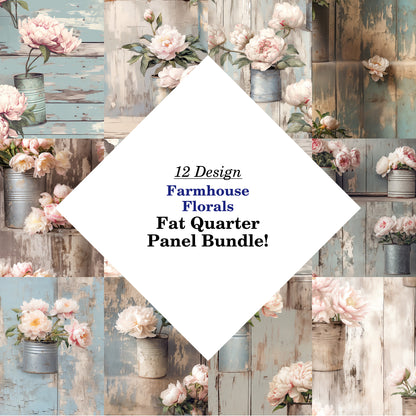 Farmhouse Florals Fat Quarter Bundle