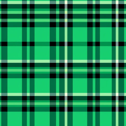 Daily Deal: St. Patrick's Day Glam Pattern 1 Quilting Cotton Fabric - 118" x 1 Yard"