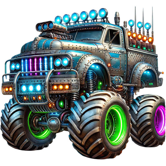 Monster Truck with Monster Fabric Panel 19