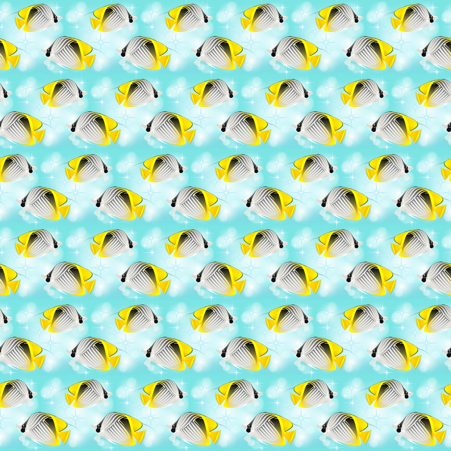 Summer Beach Pattern 5 Quilting Cotton Fabric