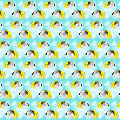 Summer Beach Pattern 5 Quilting Cotton Fabric