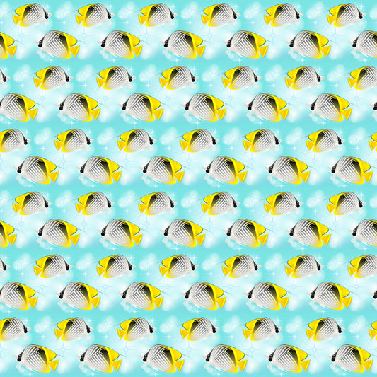 Summer Beach Pattern 5 Quilting Cotton Fabric