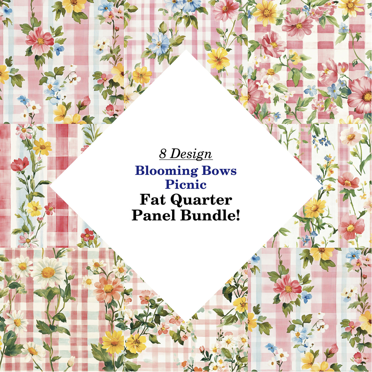 Blooming Bows Picnic Fat Quarter Bundle