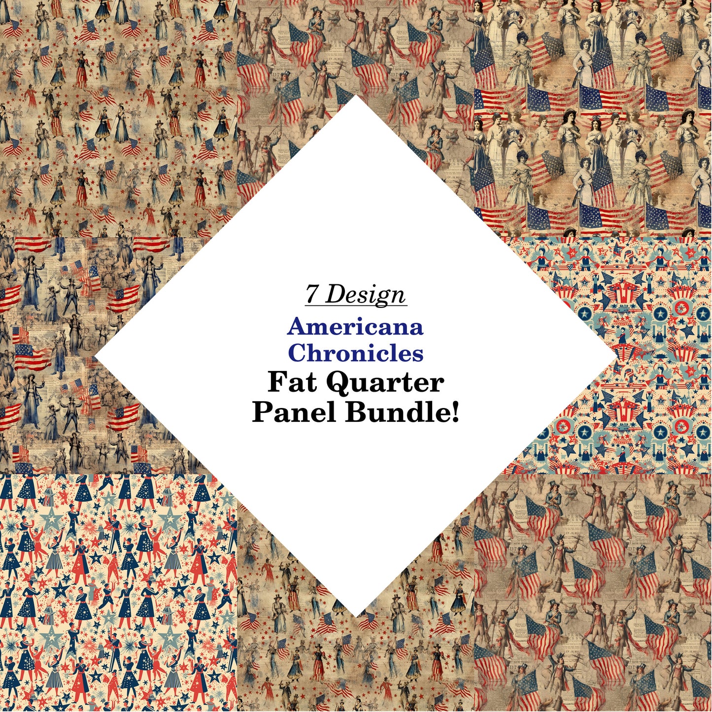 Americana Chronicles Fat Quarter Bundle