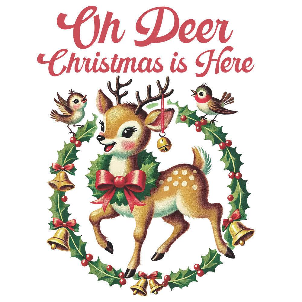 Vintage Christmas Signs Fabric Panel 8