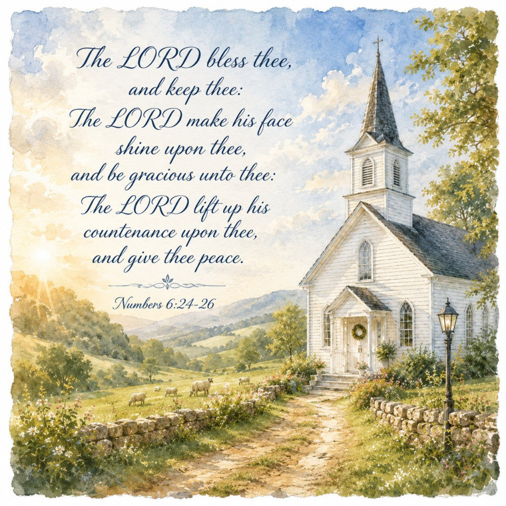 Inspirational Verses Fabric Panel 76