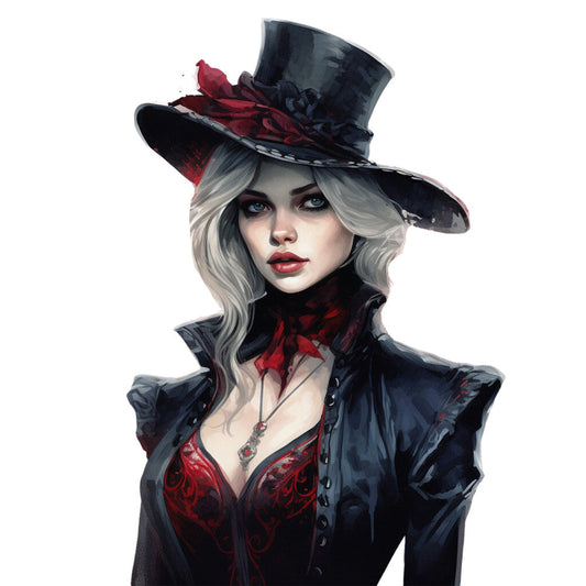 Vampire Saga Fabric Panel 11