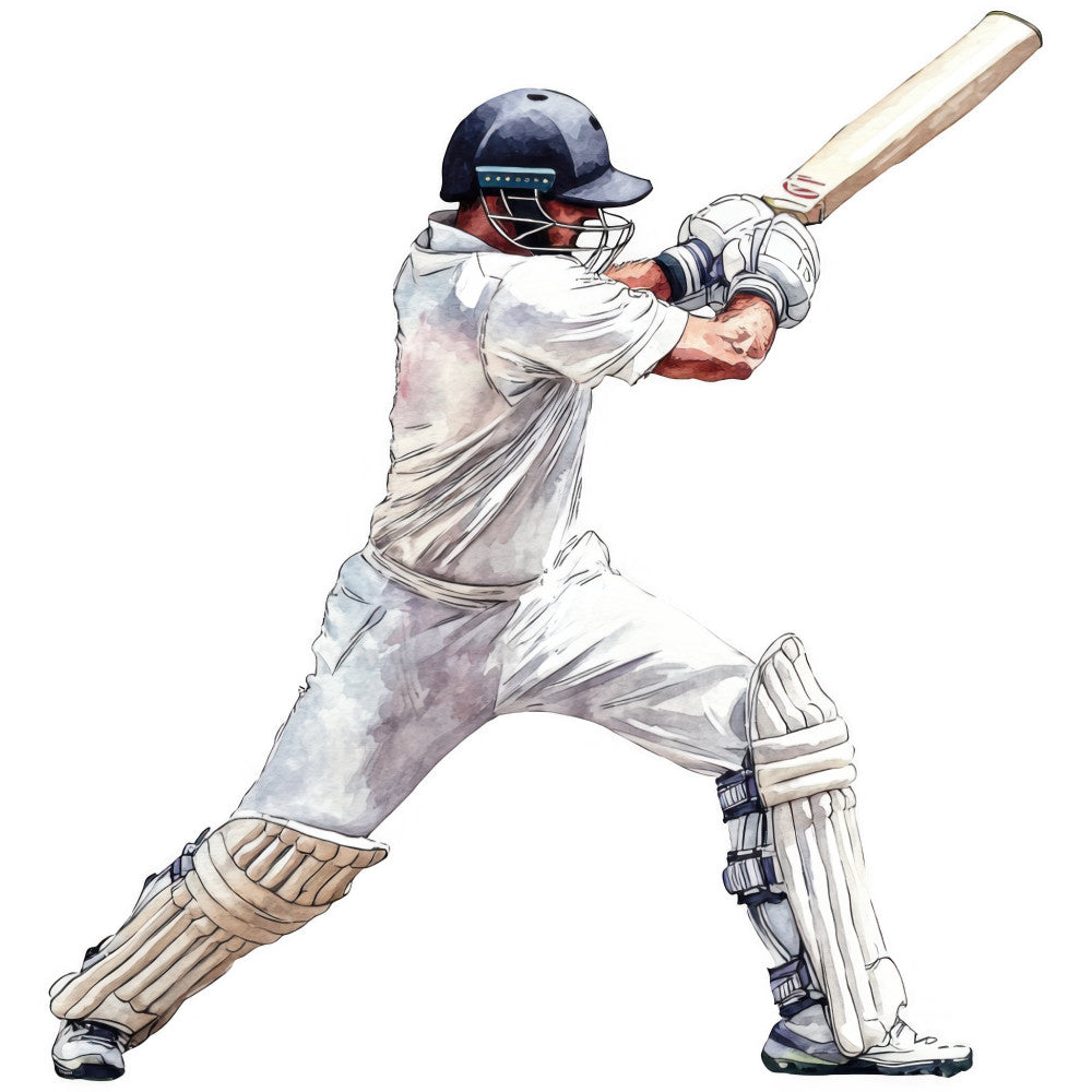 Cricket Game Fabric Panel 12