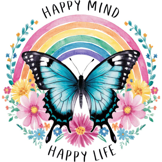 Positivity Quote Fabric Panel 4