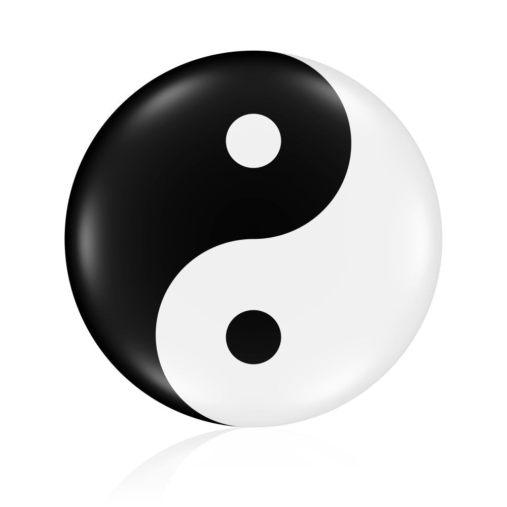 Yin and Yang Fabric Panel 1