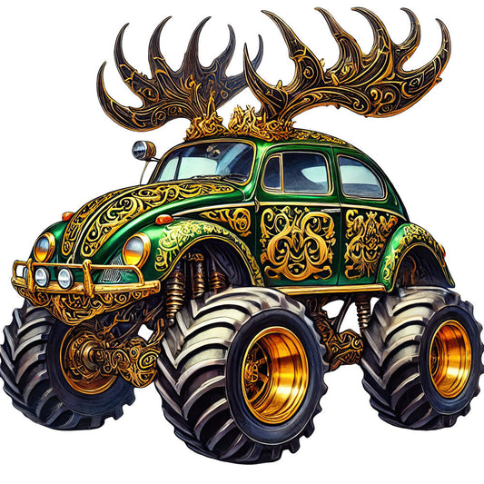 Monster Truck with Monster Fabric Panel 23