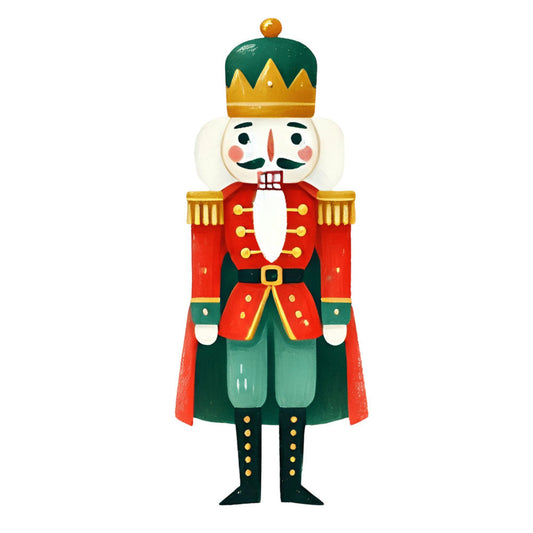 Nutcracker Ballet Fabric Panel 25