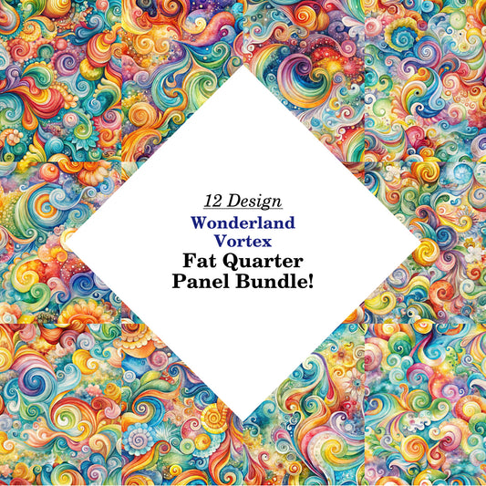 Wonderland Vortex Fat Quarter Bundle