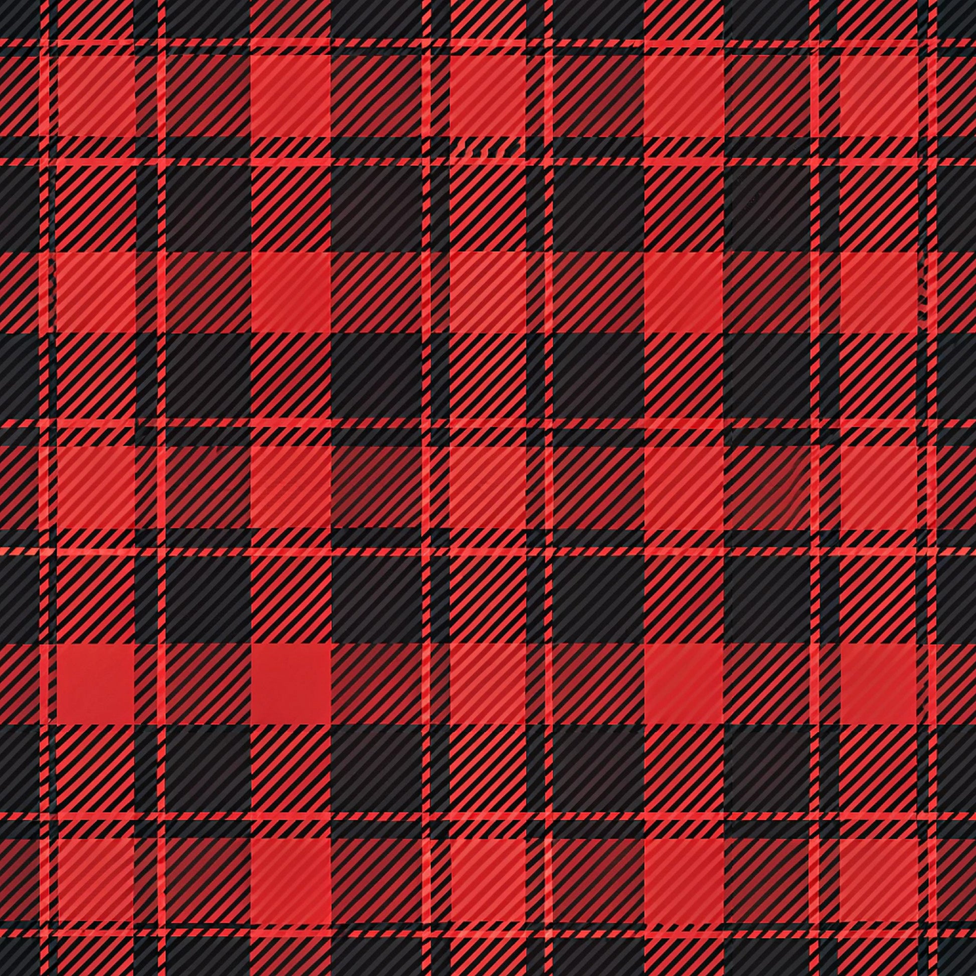 red, black, buffalo plaid, checkered pattern, gingham, tartan, plaid design, quilting cotton, fabric panel, geometric pattern, alternating squares, diagonal stripes, lumberjack style, country pattern, rustic, checkerboard, textile design, cotton fabric