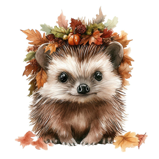 Fall Animal Portrait Fabric Panel 23