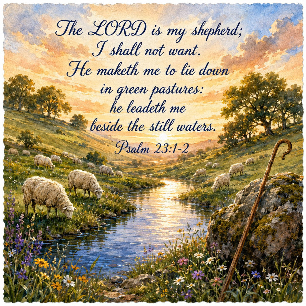 Inspirational Verses Fabric Panel 20