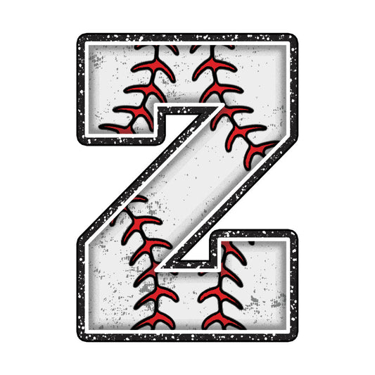 Baseball Alphabet Fabric Panel 35